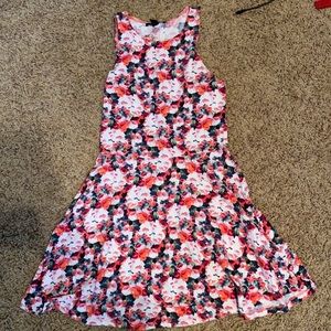 Floral skater dress